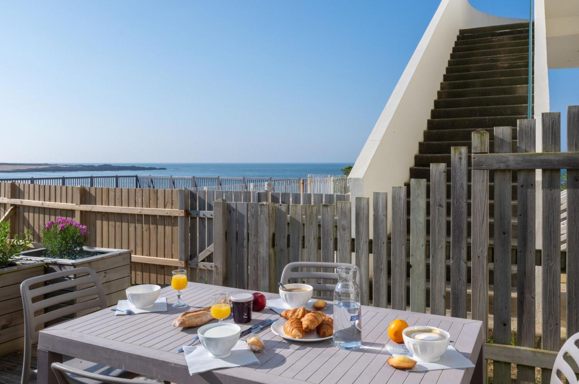 Residence Odalys Valentin Plage Batz-sur-Mer Zewnętrze zdjęcie